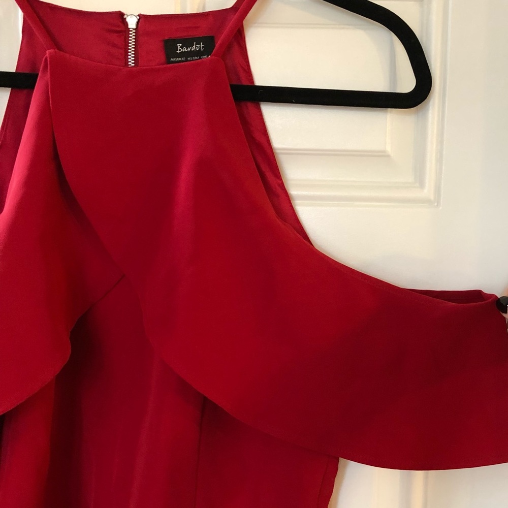 Bardot Red Cocktail Dress
